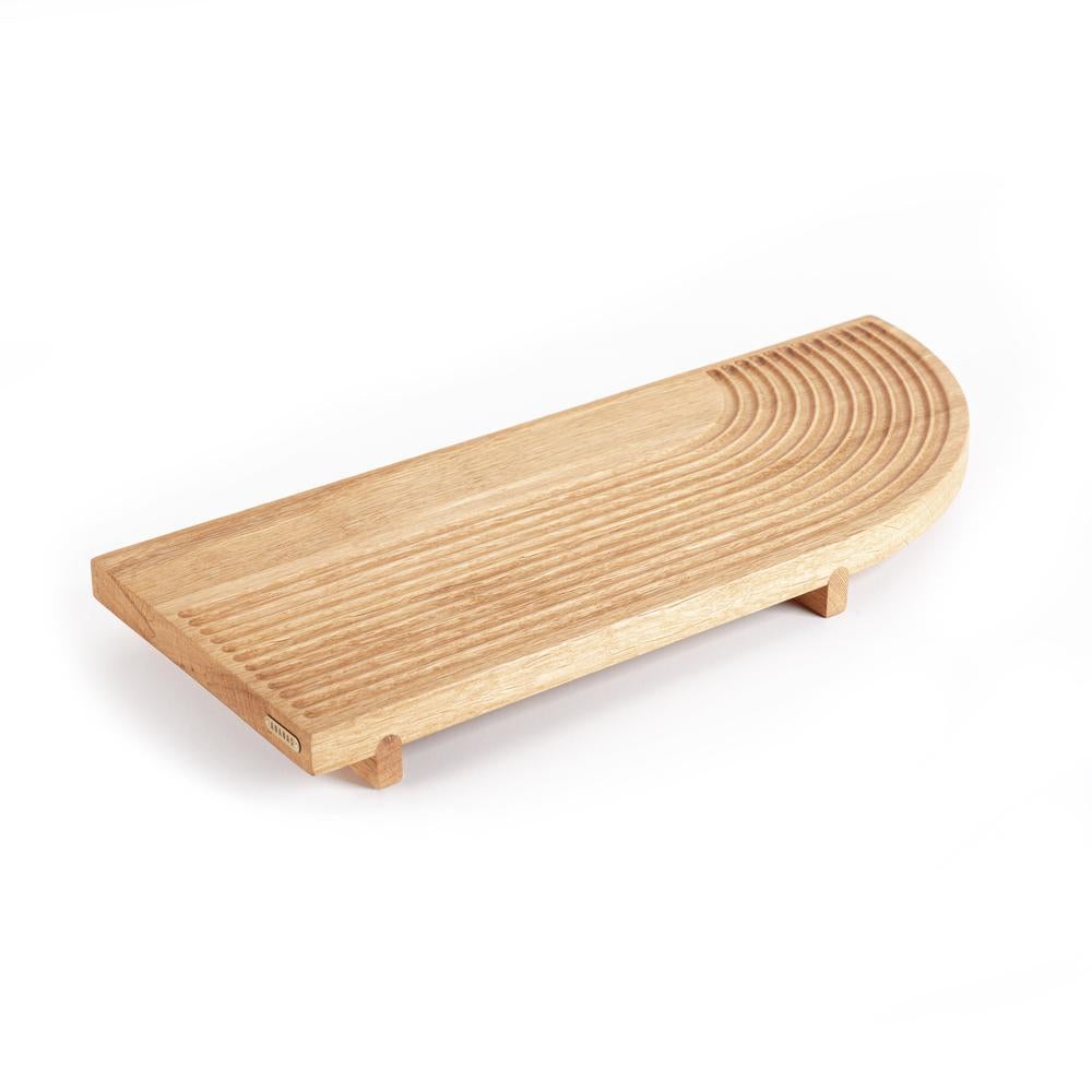 Dada, handgefertigtes Eichenholz-Charcuterie-Karton-Set (Holz) im Angebot