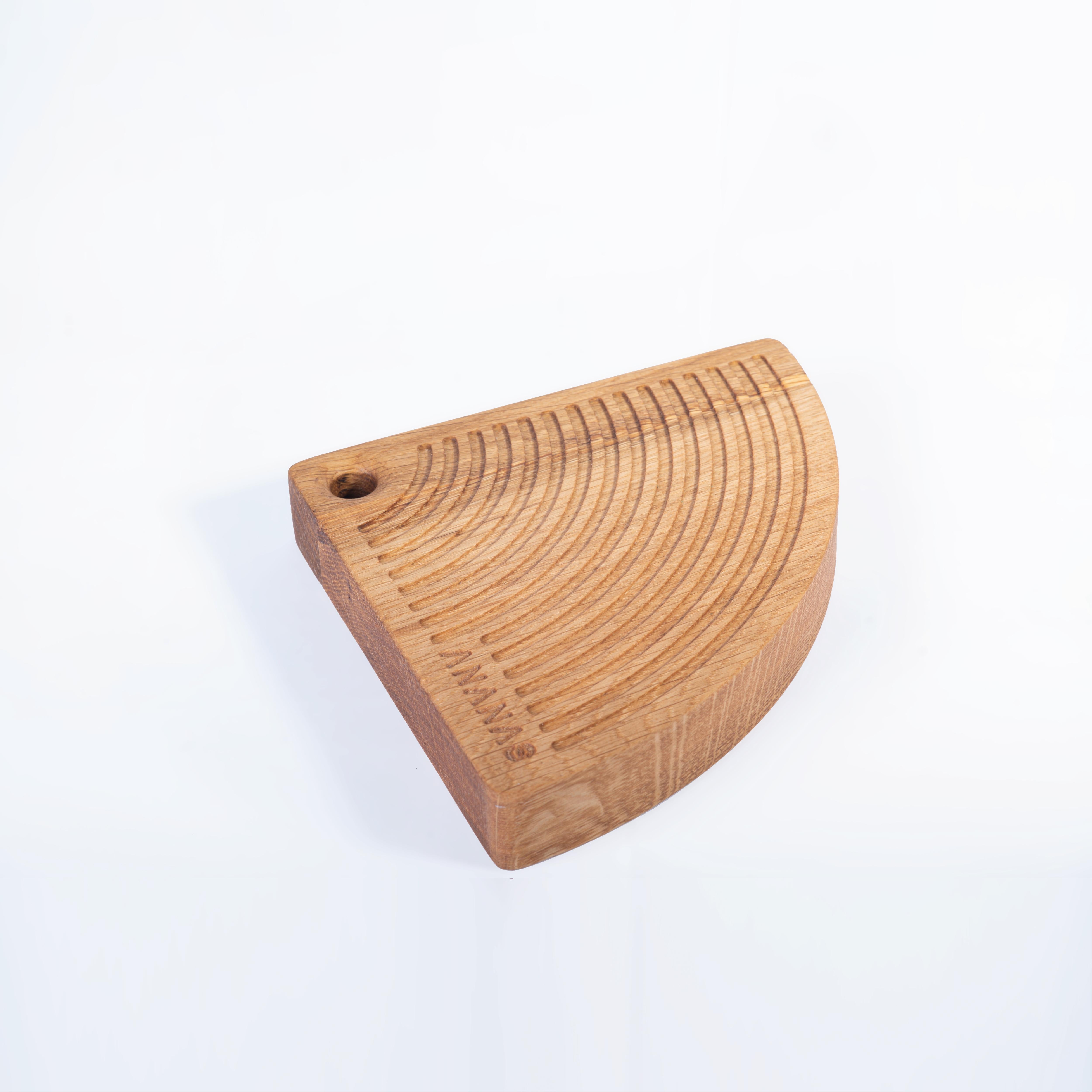 Scandinavian Modern DADA, Natural Oak Wood Platter Set For Sale
