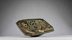 Dada-style Bowl, Mid-Century Scandinavian or German Ceramics