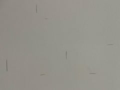 Dadamaino Minimalist Lithograph from 1970's - Framed
