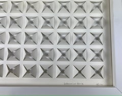 Dadamaino ( 1930 – 2004 ) hand-signed Punched paper 1974