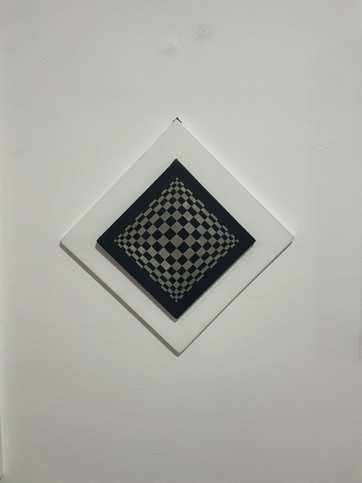 Oggetto Ottico-Dinamico, Mixed-Media, Abstract Art, Geometric Abstraction For Sale 1