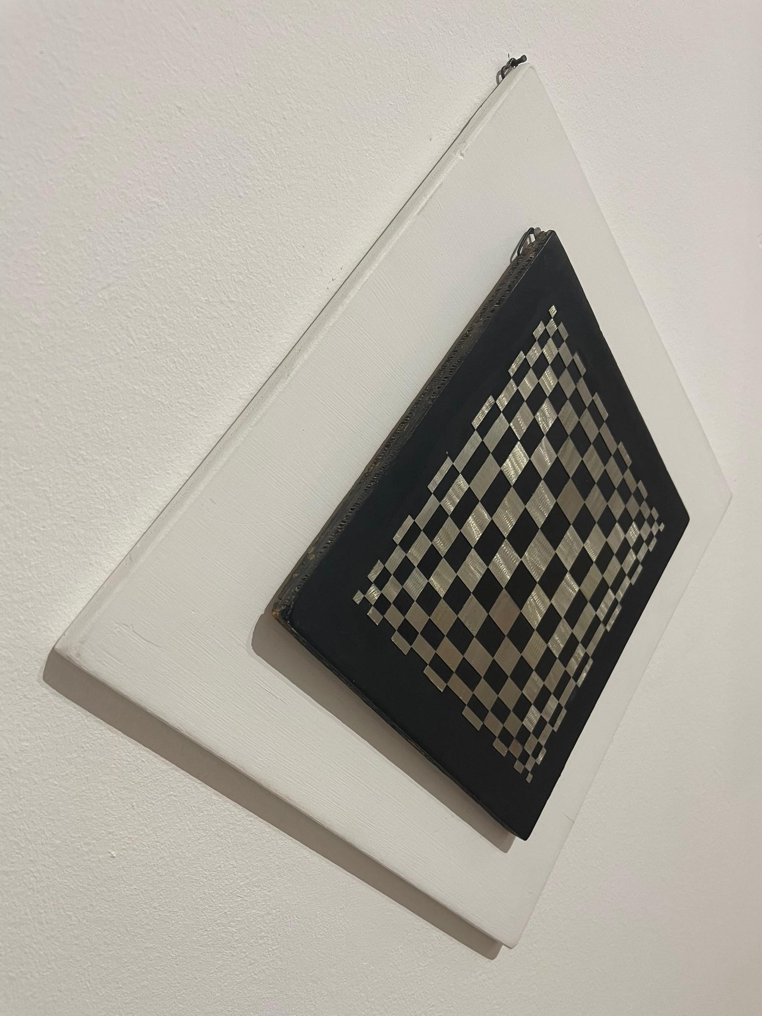 Oggetto Ottico-Dinamico, Mixed-Media, Abstract Art, Geometric Abstraction For Sale 4