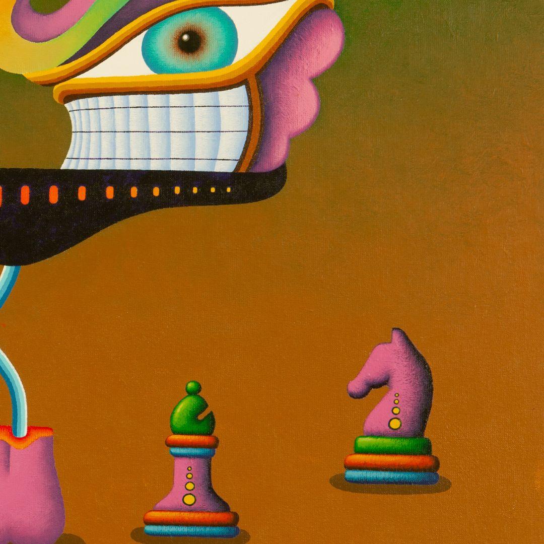 Spiel des Lebens (Streetart), Painting, von Dadara