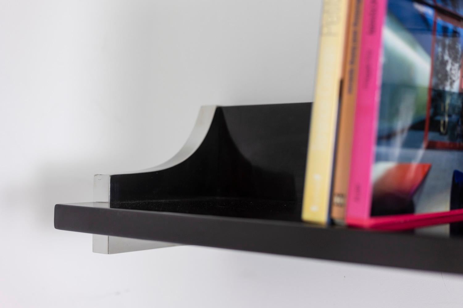 Dado Industrial Design, Two Wall Shelves in Lacquer, 1970s In Excellent Condition For Sale In Saint-Ouen, FR