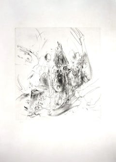 Untitled - Original Etching by Dado - 1980