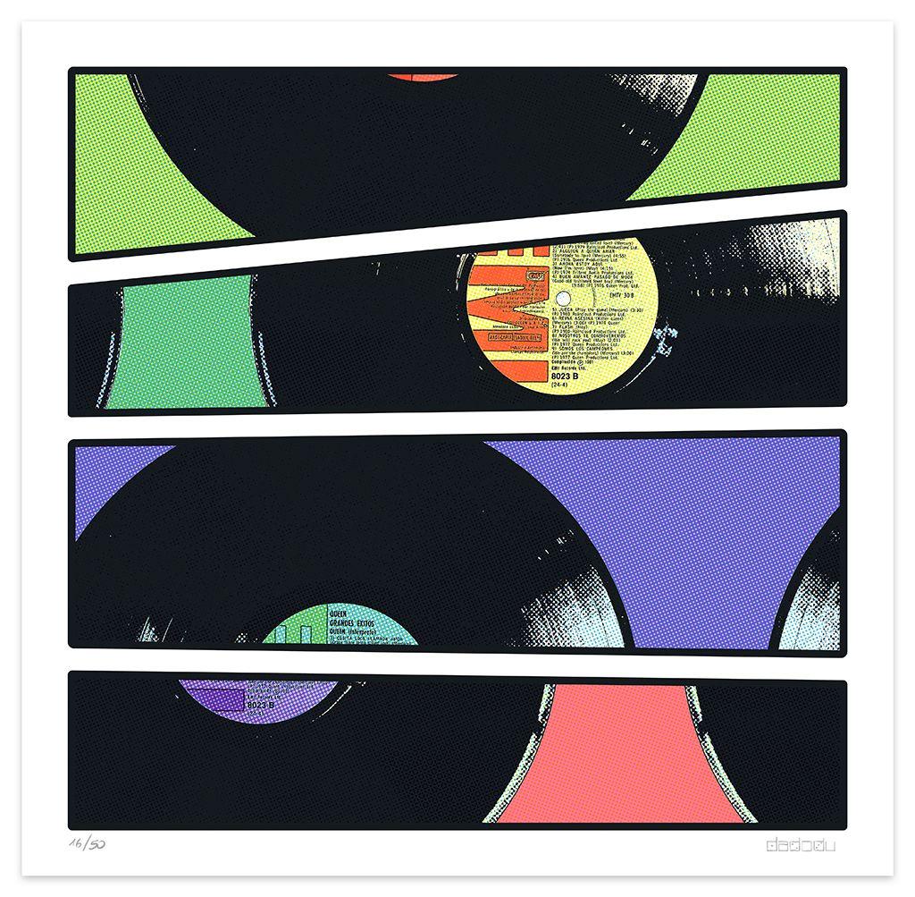 After Vinyls - Original Giclée Print by Dadodu - 2008