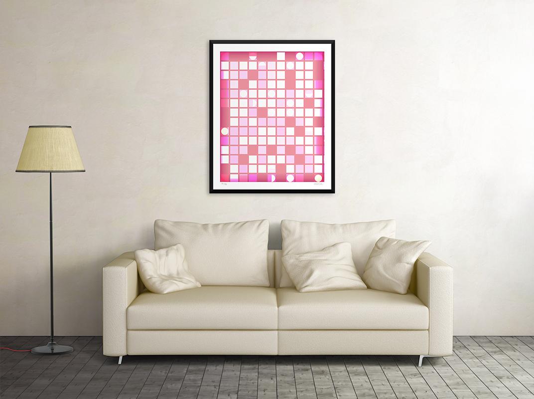 Pink Composition - Giclée Print by Dadodu - 2010 For Sale 1