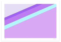 Slide violette - Impression giclée originale de Dadodu - 2018