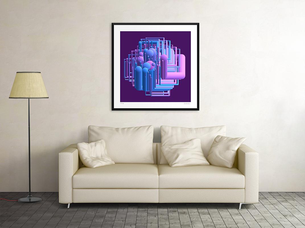 Tubing - Giclée Print by Dadodu - 2019 For Sale 1