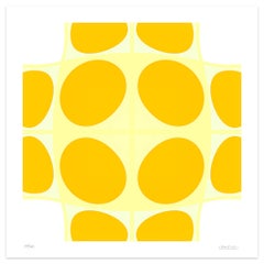 Yellow Composition - Original Giclée by Dadodu - 2010