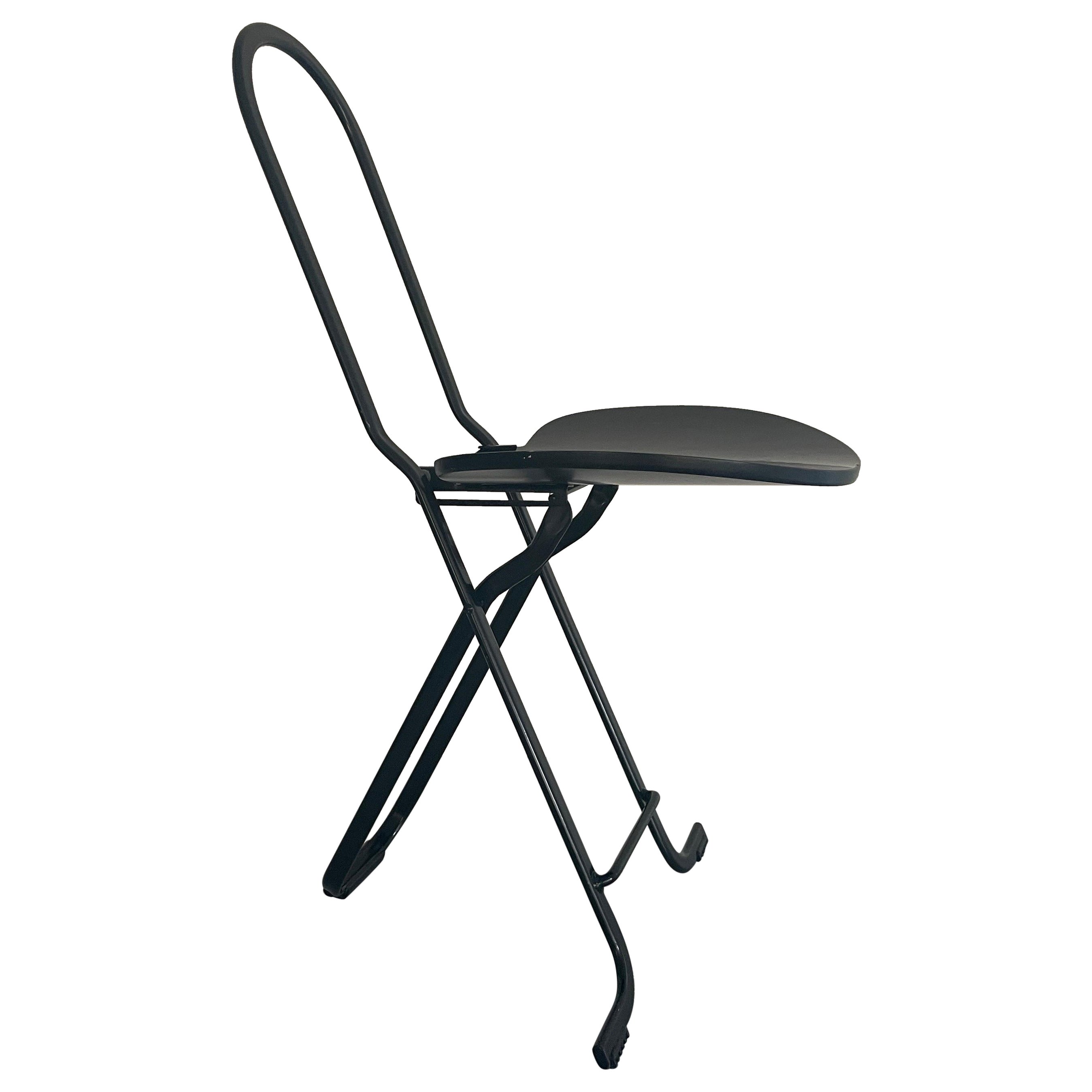 Dafne Folding Chair by Gastone Rinaldi for Thema, 1970s, Italy
