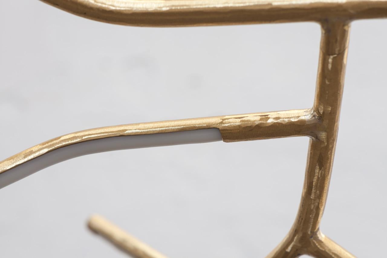 Brass Dafne Pendant Light Sculpted by Morghen Studio