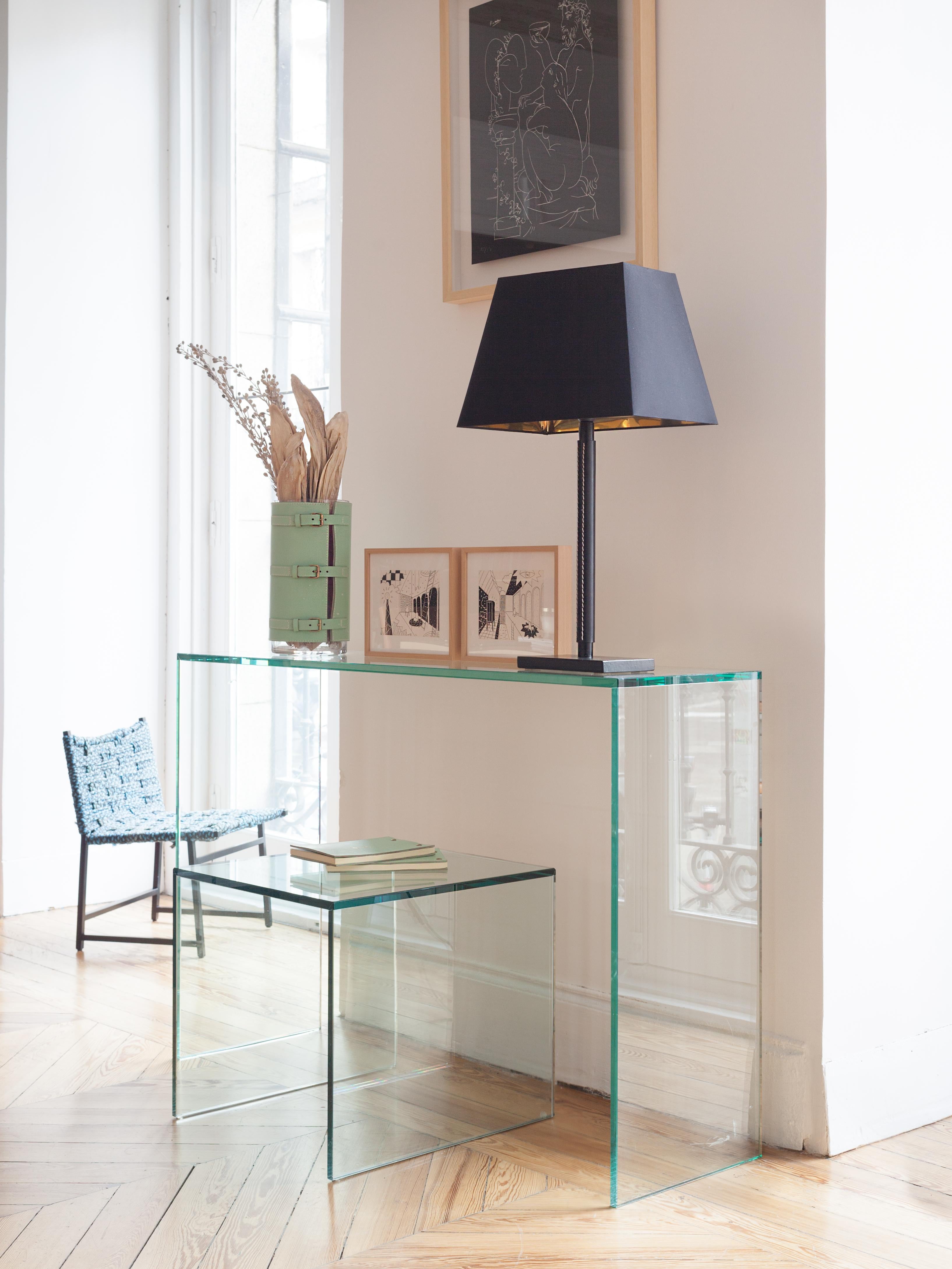 Espagnol Lampe de table 'Dafne' blanc/naturel, La Caja en vente