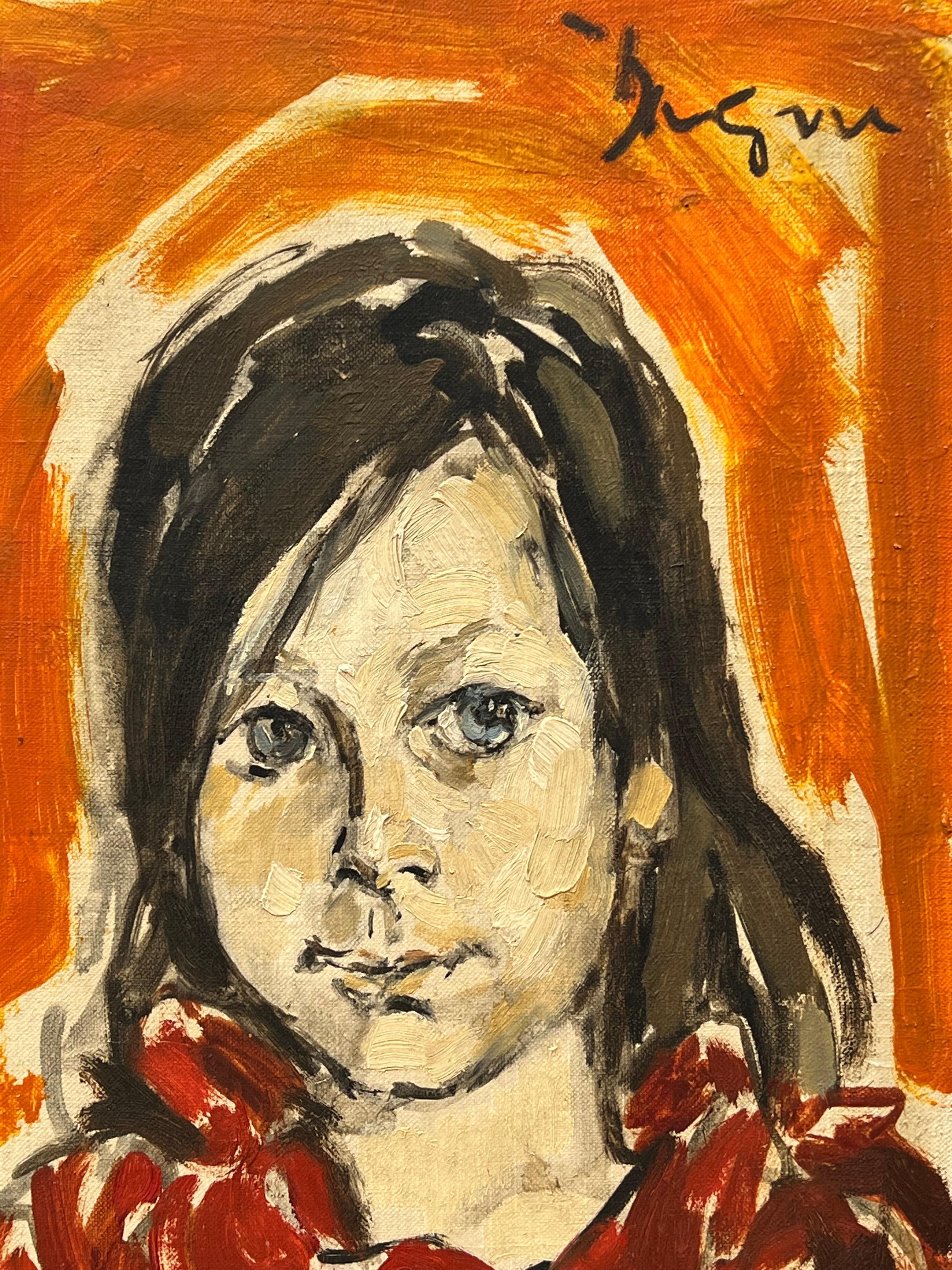 Kleines Mädchenporträt von Dagne Hanson 2