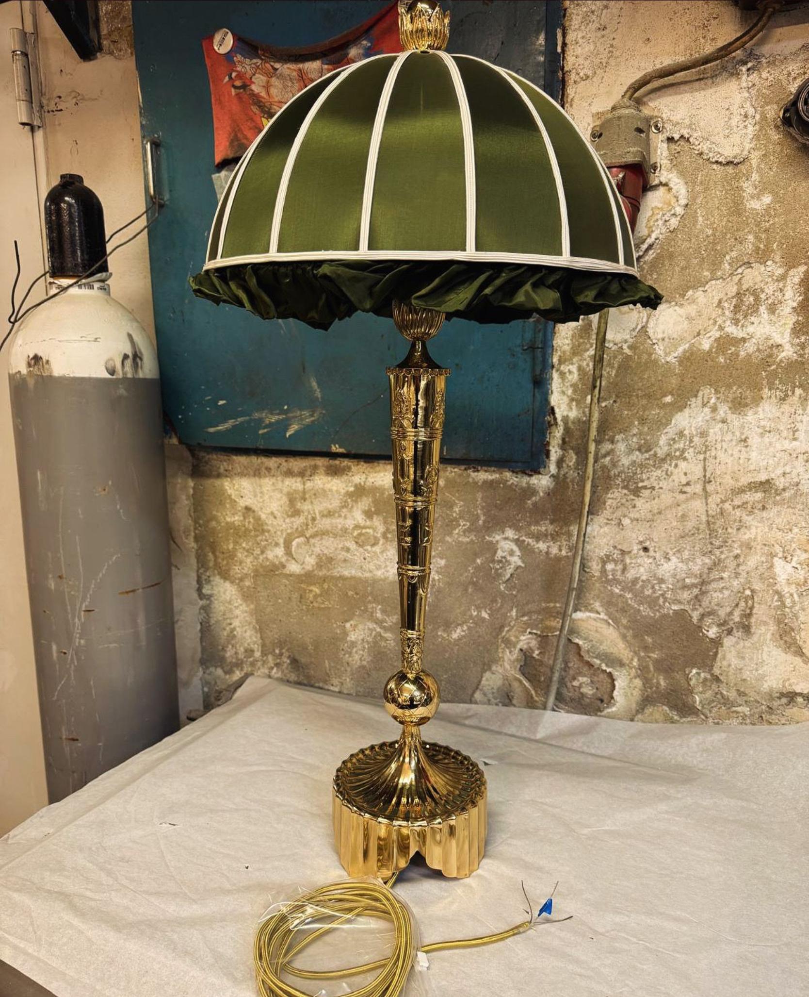 Dagobert Peche Table Lamp for the Wiener Werstaette Re Edition For Sale 2