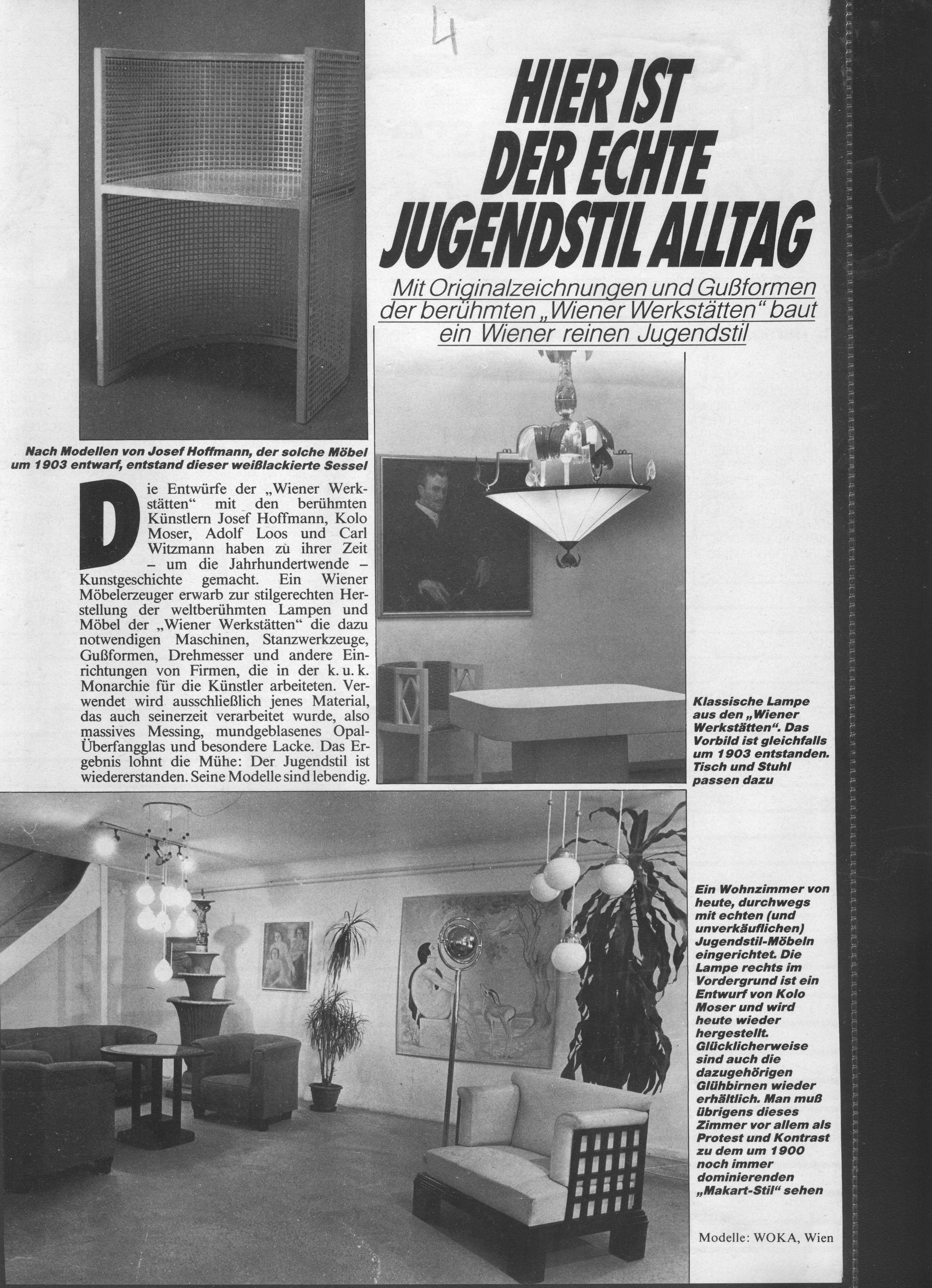 XXIe siècle et contemporain Lustre Dagobert Peche Wiener Werkstaette Neue Galerie Ny Jugendstil réédité en vente