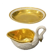 Dagoty Manufacture of Empress Joséphine Wife of Napoleon 1st Swan Cup