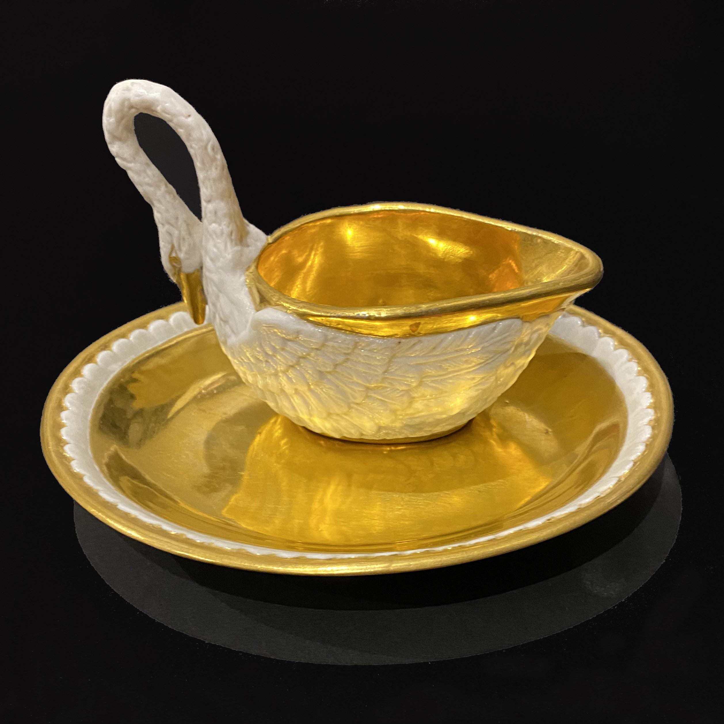 swan cup and saucer