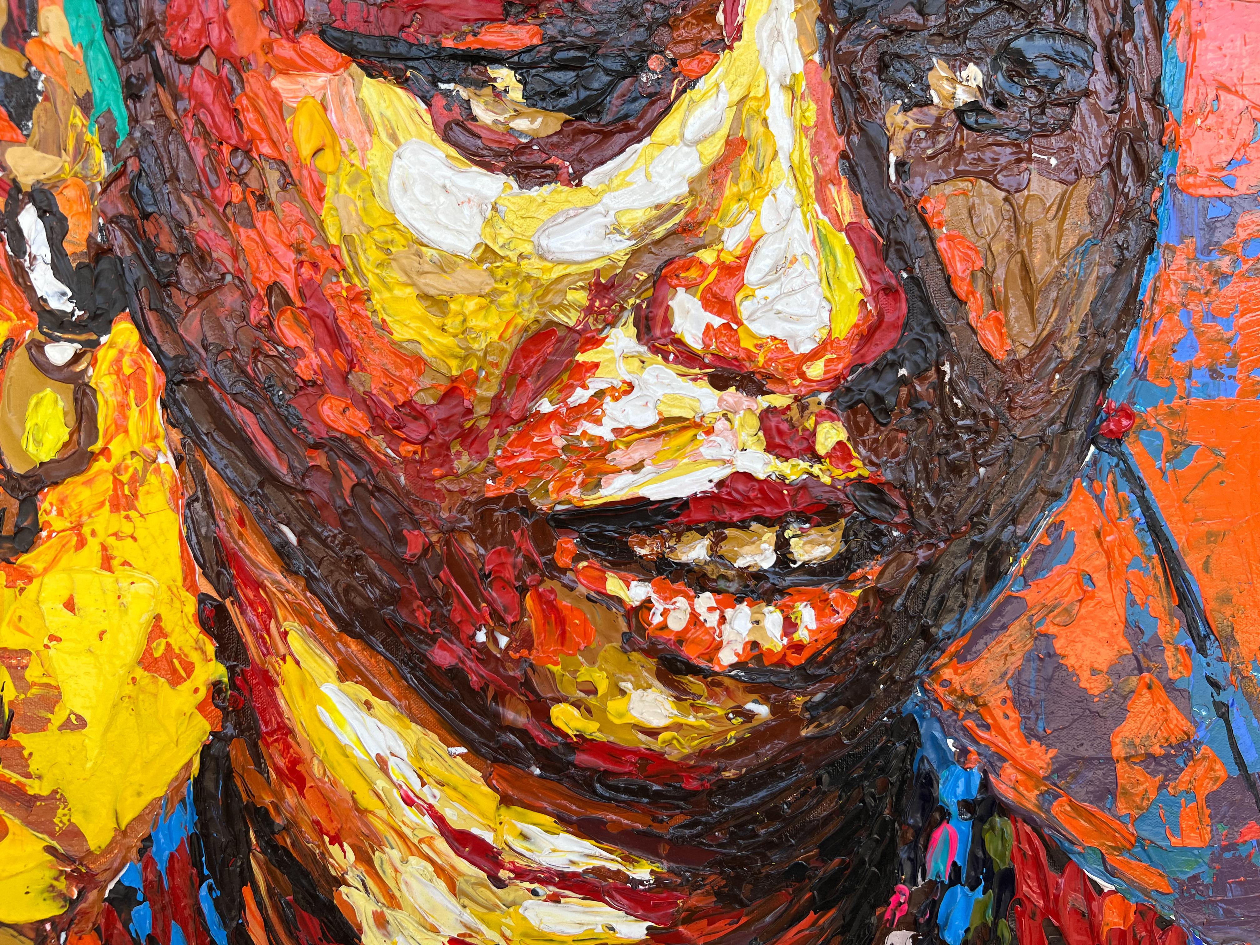 The Melani Goodness - Painting by Dagunduro Adeniyi