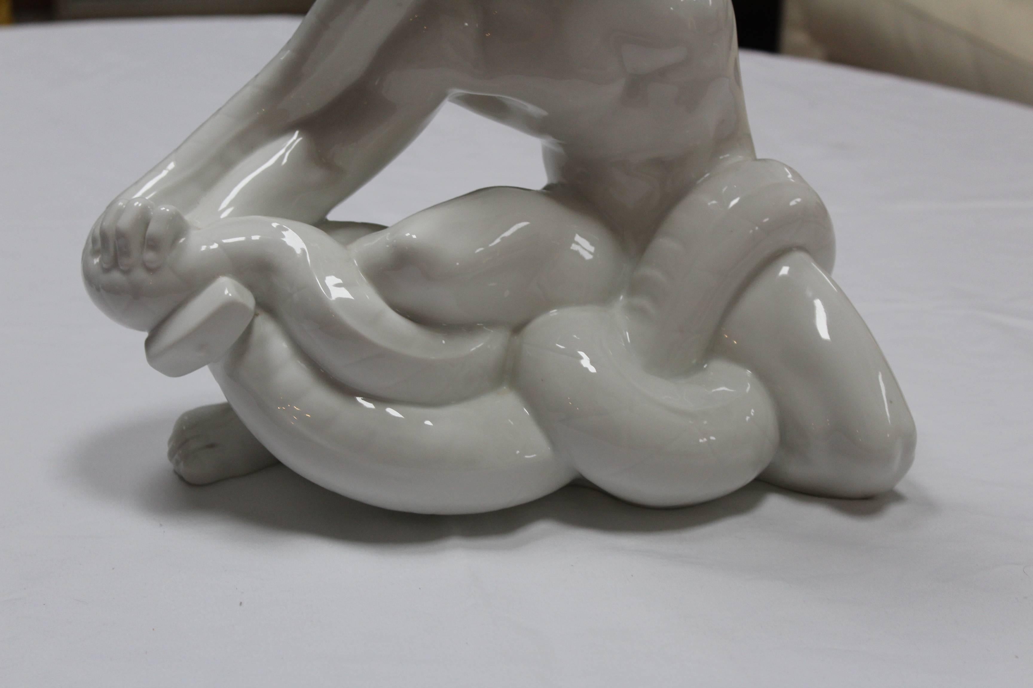 Scultura in porcellana danese Dahl Jensen in vendita 2