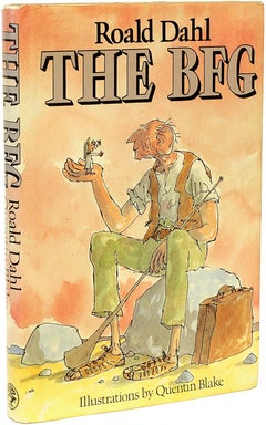 DAHL, Roald. The BFG - FIRST EDITION SIGNED BY QUENTIN BLAKE - 1982