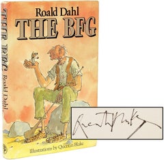 DAHL, Roald. The BFG - FIRST EDITION SIGNED BY QUENTIN BLAKE - 1982