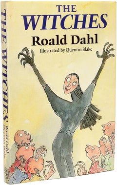 DAHL, Roald. The Witches - FIRST EDITION SIGNED BY QUENTIN BLAKE - 1983
