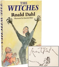 DAHL, Roald. The Witches - FIRST EDITION SIGNED BY QUENTIN BLAKE - 1983