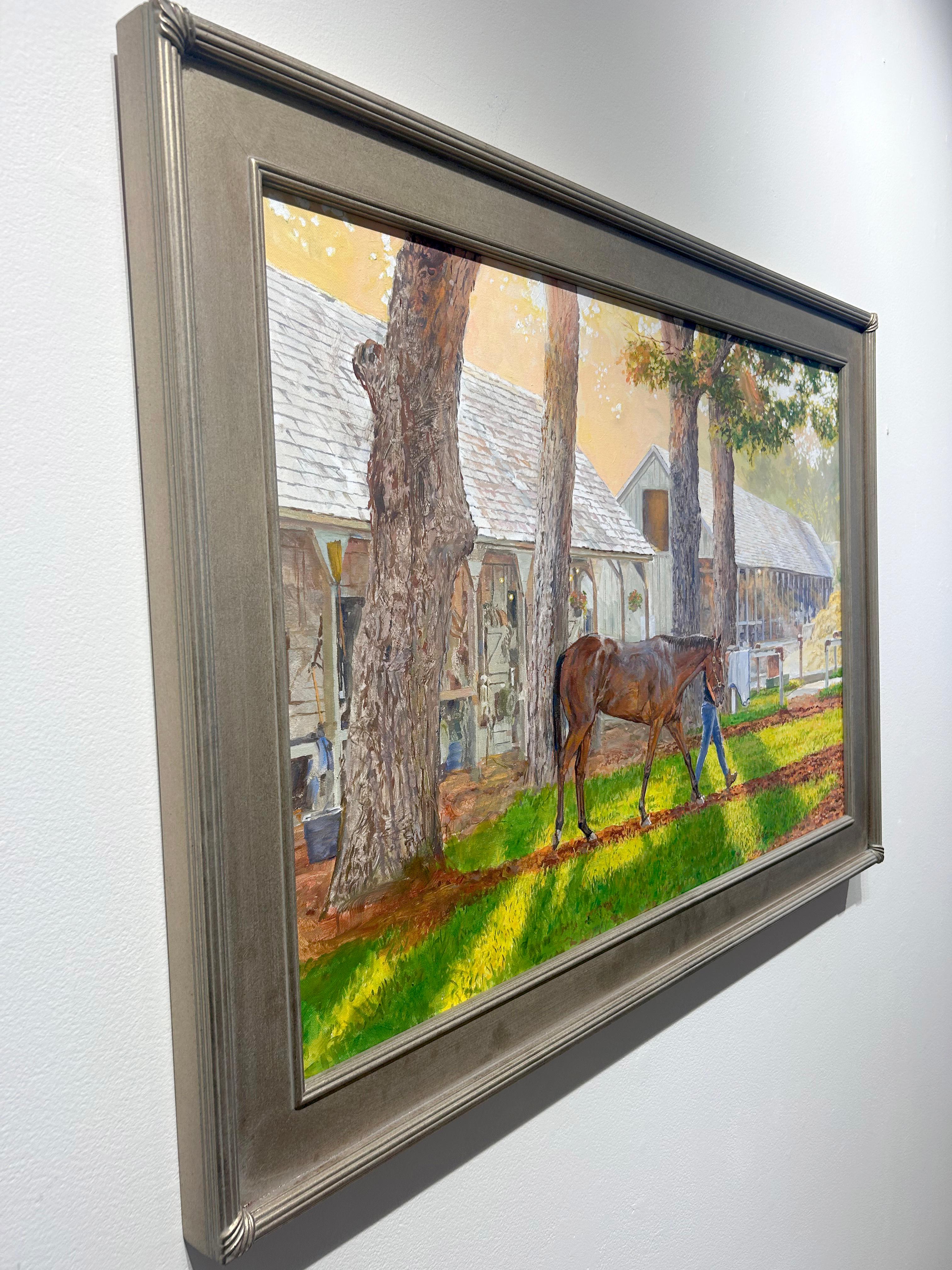 saratoga race track paintings