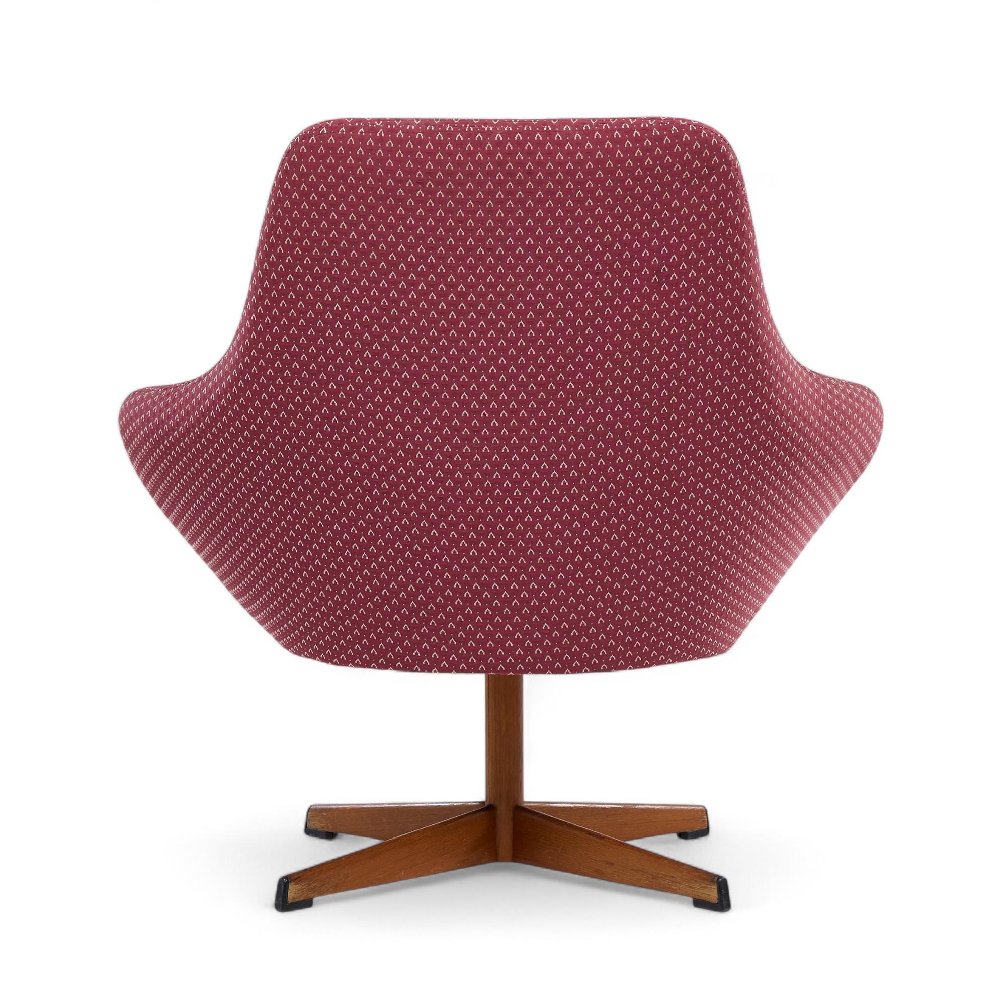 Dahléns Dalum Mid Century Swedish Teak Swivel Chairs - Pair For Sale 3