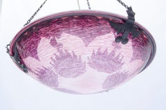 Suspension "Dahlia" par Le Verre Français