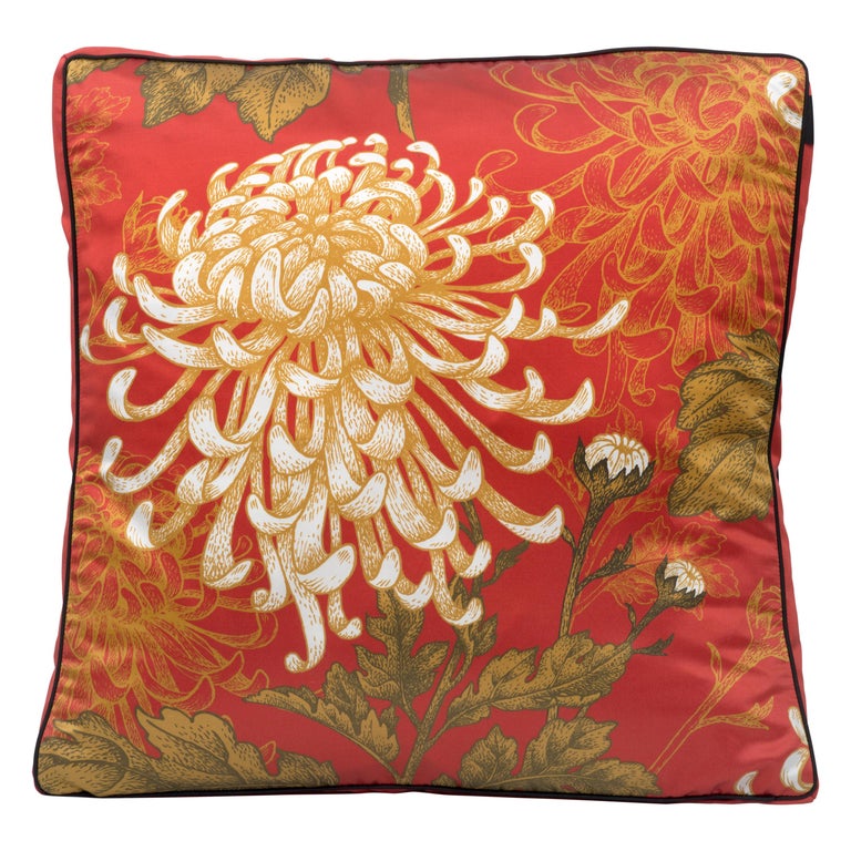 Dahlia Pillow For Sale