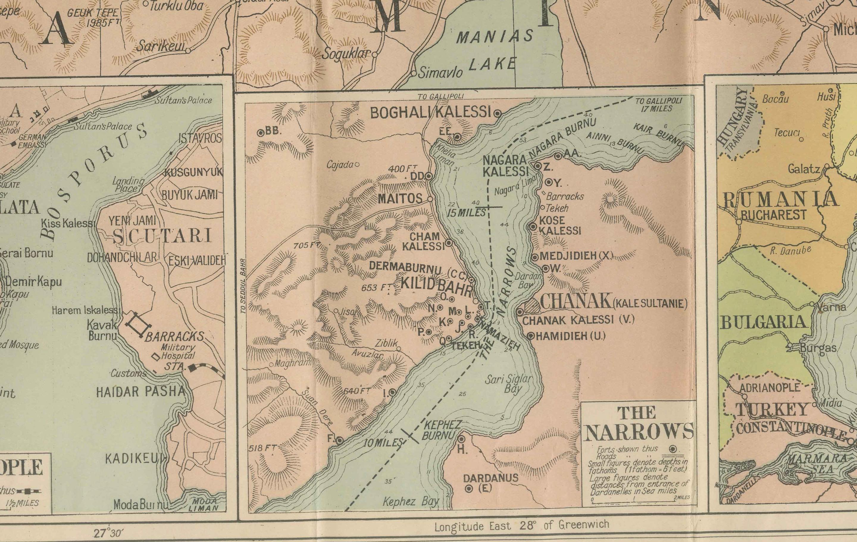 Daily Telegraph War Map 1877 - Empire ottoman, Balkans et Constantinople Antique en vente 2