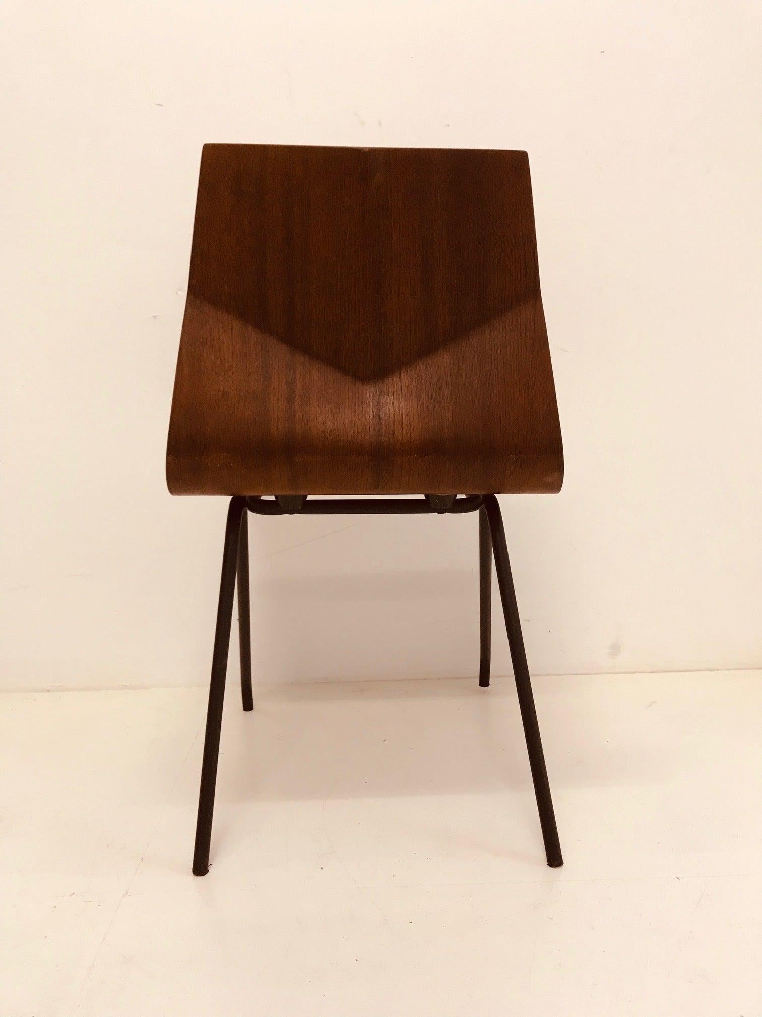Mid-20th Century Daimond Chair by René-Jean Caillette, French Design, 1958