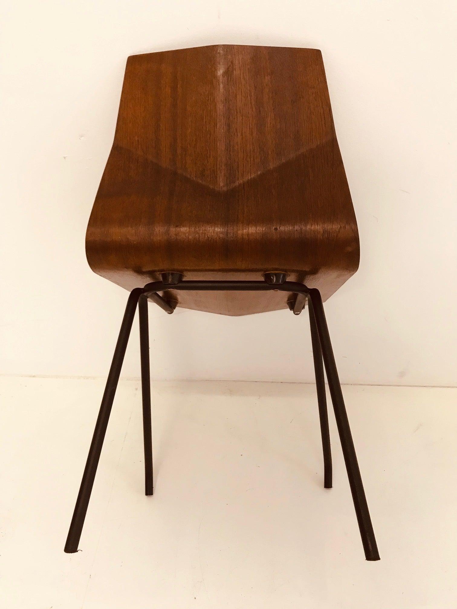 Plywood Daimond Chair by René-Jean Caillette, French Design, 1958