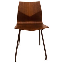 Sessel mit Rautenmotiv von Ren-Jean Caillette, französisches Design, 1958