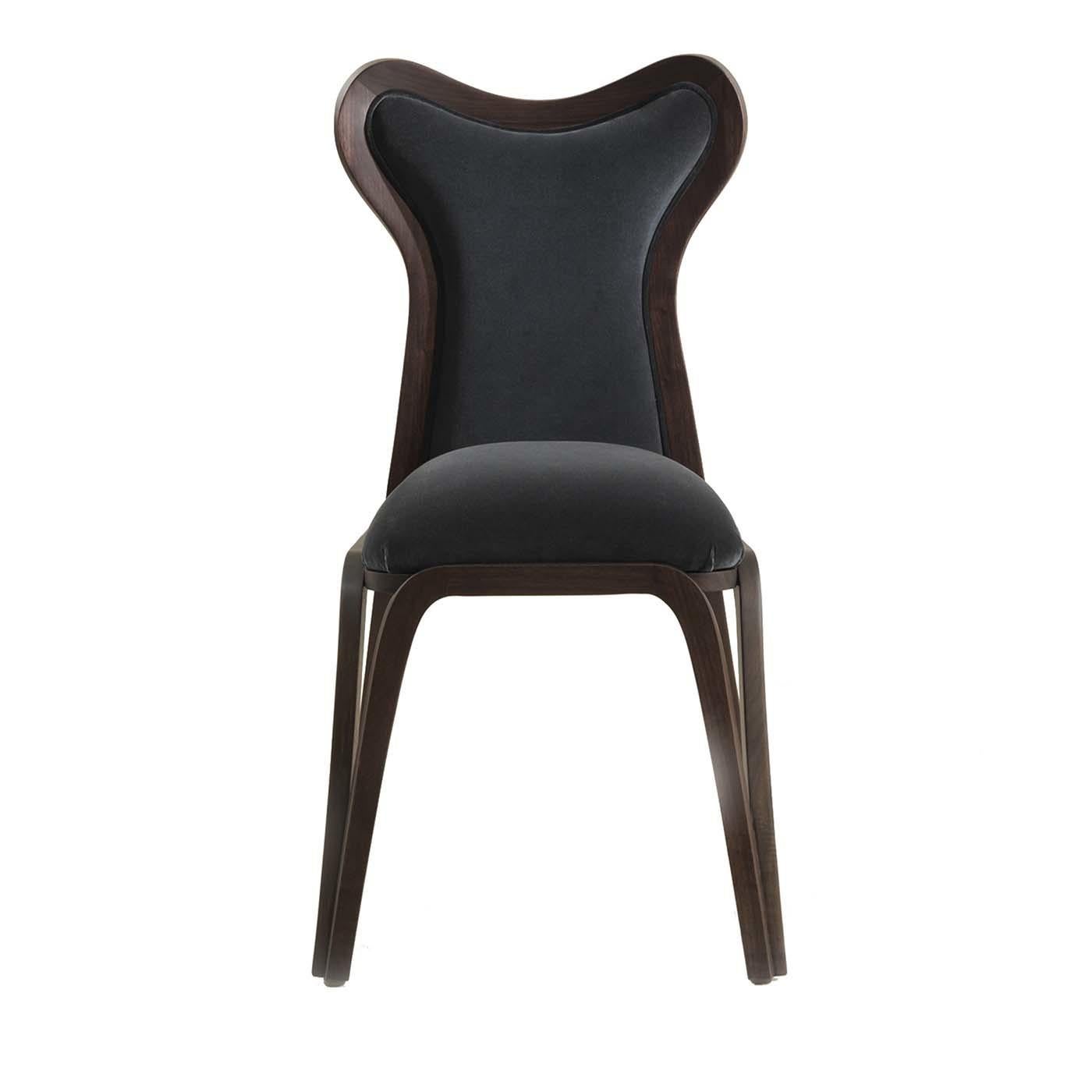 Modern Daina-up Chair with Full Back by Fratelli Boffi For Sale