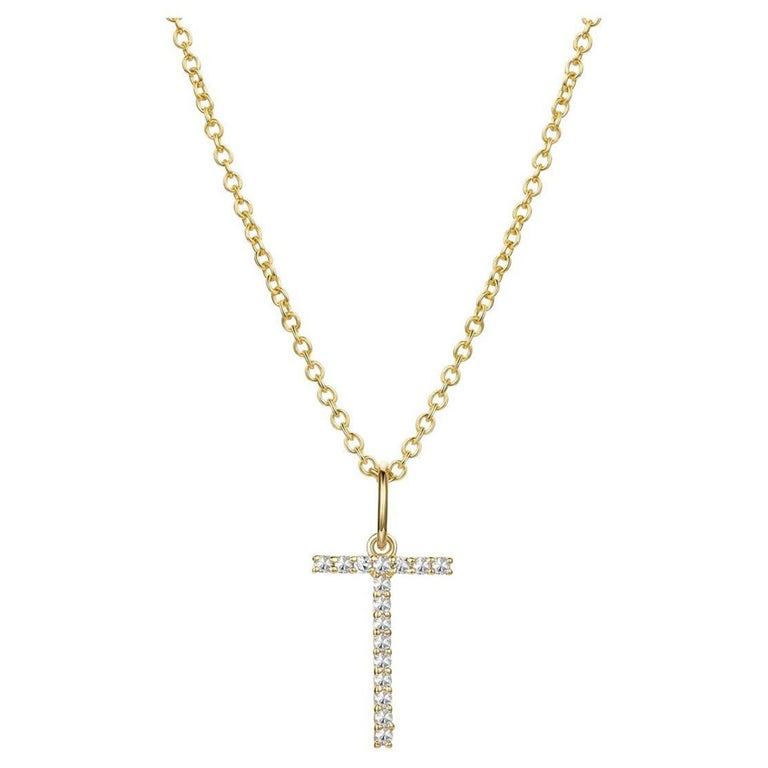 Delicata collana in oro giallo 14 carati (o 18 carati su richiesta