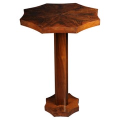 Dainty Art Deco Side Table Root Veneer Around 1930 Dainty Art Deco Side Table Root Veneer Around 1930