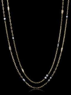 Dainty Diamond Necklace, 18k Gold VS Diamonds