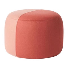 Dainty Pouf Blush, Coral by Warm Nordic