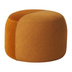 Dainty Pouf Ocra Scuro Ambra di Warm Nordic