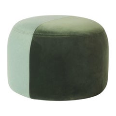 Pouf Dainty Jade, Verde Foresta di Warm Nordic