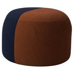 Dainty Pouf Mosaic Sprinkles Rusty Midnight Blue by Warm Nordic