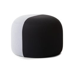Dainty Pouf Soft Grey Coral Black by Warm Nordic