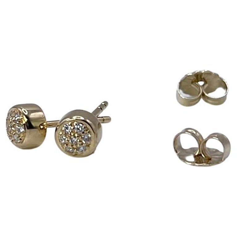 Round Diamond Medium Studs