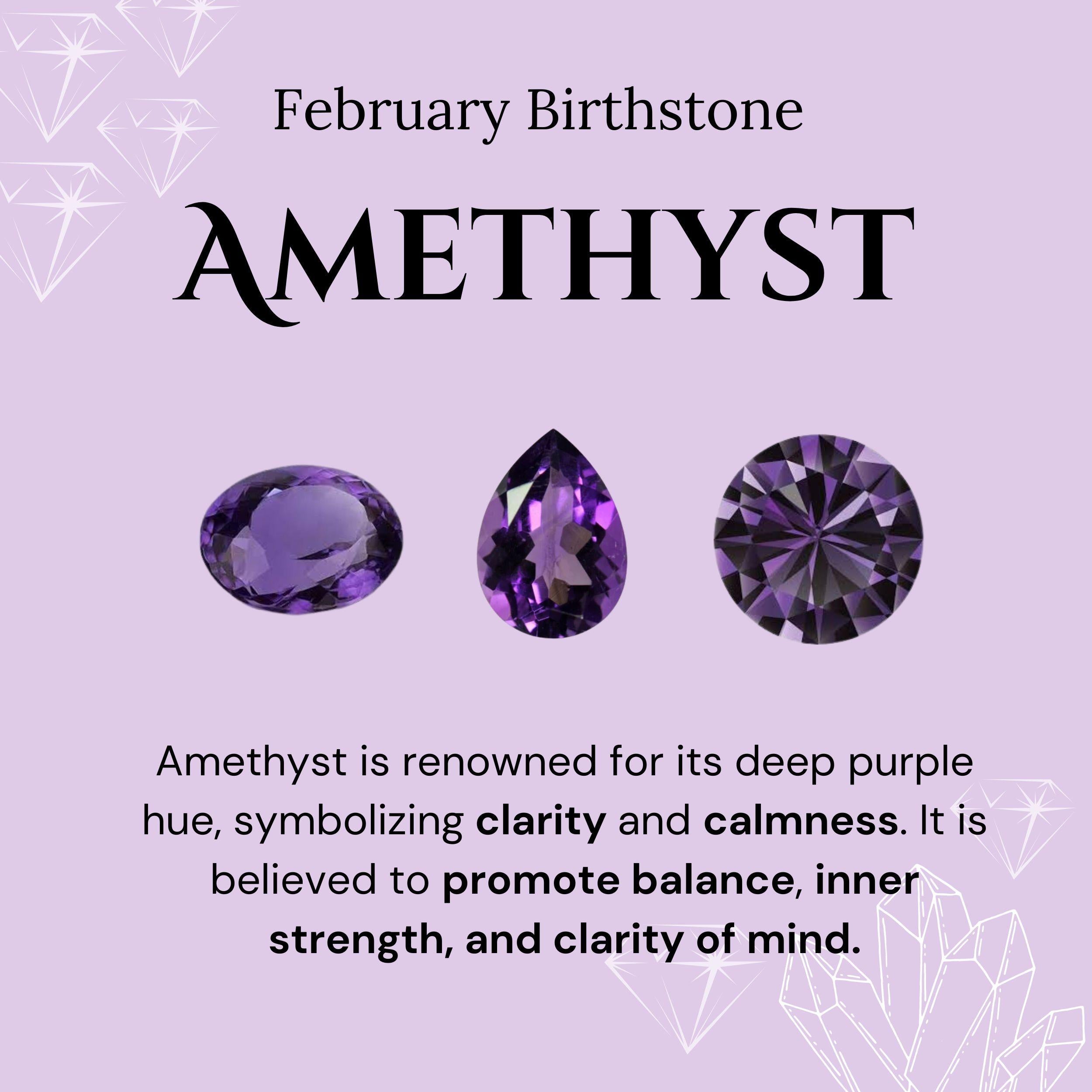 For Sale:  Dainty Two Stone Amethyst By Pass Ring Gift for Her in 14k Solid Yellow Gold 11