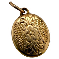 Dainty Vintage Charm Or jaune 10K