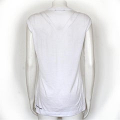 Dolce & Gabbana Women's Cotton Sequined Blouson Top in White